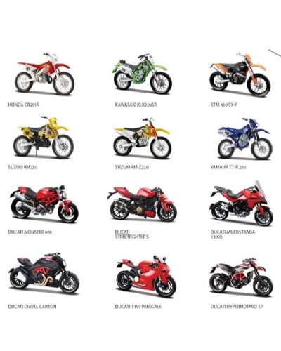 Moto assortite 1:18 Ducati Monster 696 2010