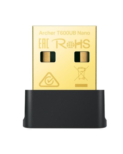 Adattatore Wi-Fi Dual Band AC600 Nano USB con Bluetooth