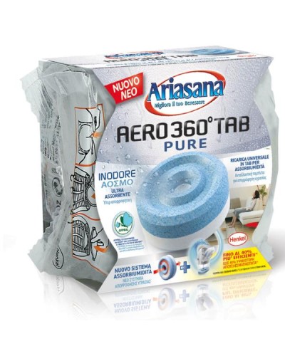 ARIASANA Aero 360° Ricarica Neutra Tab 450g