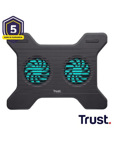 Supporto Rialzo Notebook Trust Xstream Breeze con 2 Ventole