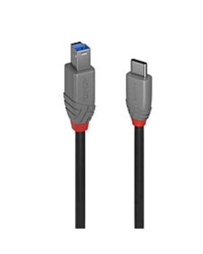 Cavo USB 3.2 Tipo C a B, 5Gbit/s, Anthra Line, 0.5m