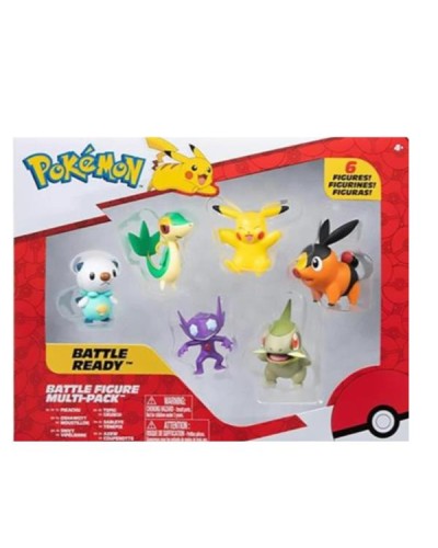 POKEMON Confezione Deluxe 6 Personaggi
