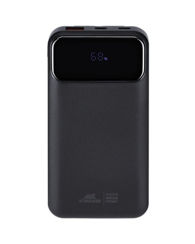 Power Bank 10000 mAh 22,5W con 3 cavi integrati Nero