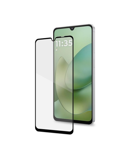 FULLGLASS Vetro 9H nero per MOTO G06/G06 Power