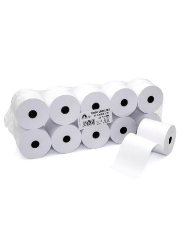 Rotoli Calcolatrice Cellulosa 57x60mm Confezione 10pz