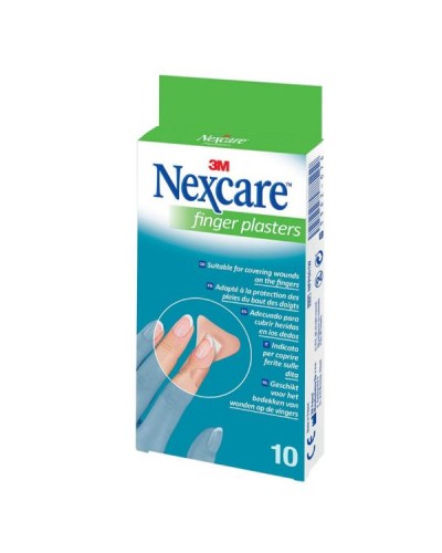Cerotti per Dita Nexcare Flexible Comfort - 10 pezzi