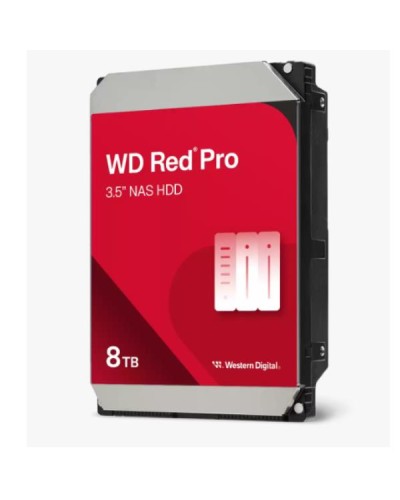 WD Red Pro HDD 8TB Interno SATA 7200rpm 256MB