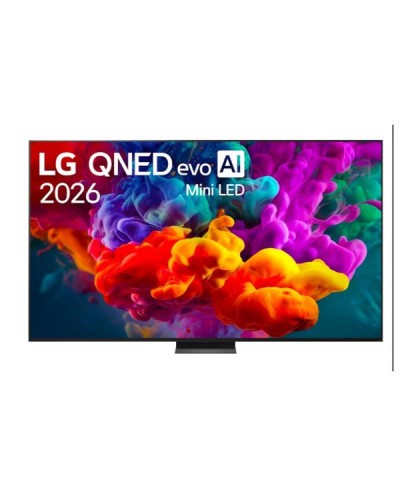 TV 100 QNED MiniLED EVO AI 87B 4K UHD webOS26 Base Centrale