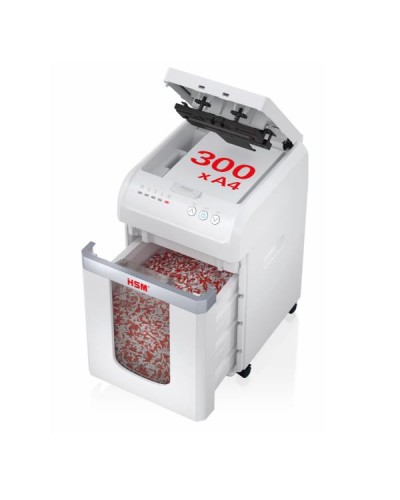 Distruggidocumenti HSM shredstar X300 Autofeed P-4 30L