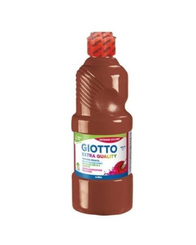 Tempera pronta Giotto 500ml Marrone