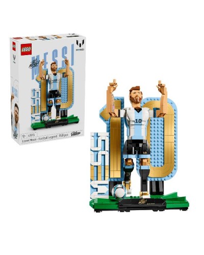 LEGO Editions 43015 Lionel Messi Leggenda del calcio