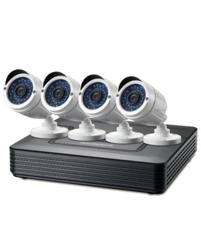 LEVELONE DSK-8001 Kit Videosorveglianza 8 Canali DVR + 4 Tel