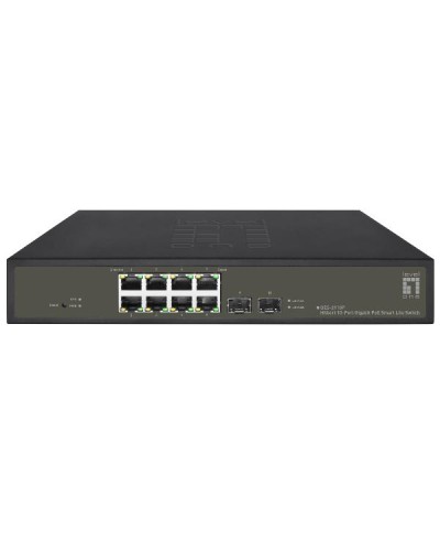 LEVELONE GES-2110P Switch Gigabit Smart Lite PoE 10 porte