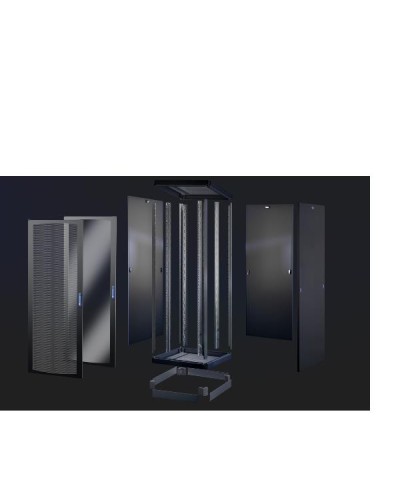 Armadio Rack TECNO 42U 800x800x2057 a pavimento nero