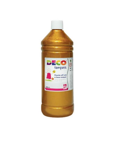 Tempera Metal Oro in Flacone 500ml