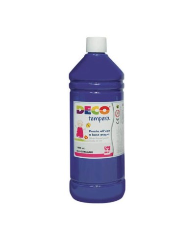 Tempera in flacone 1000ml - Blu Oltremare