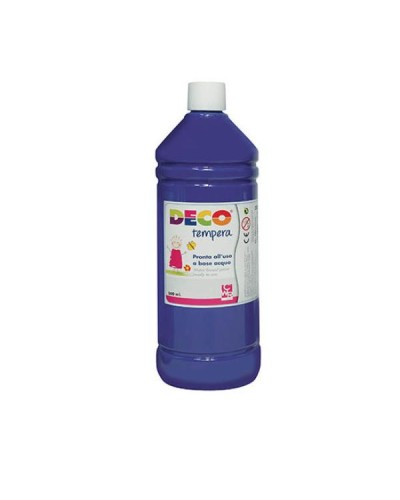 Tempera in flacone 500ml Blu Oltremare