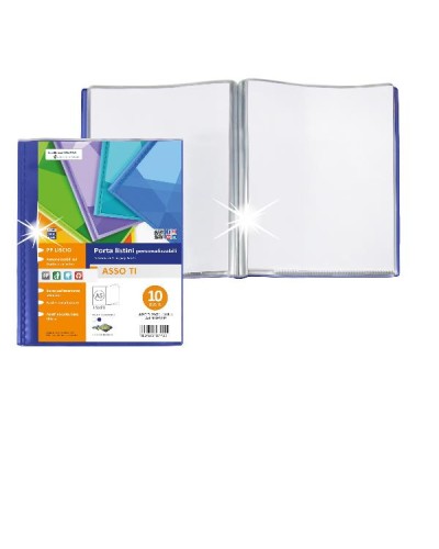ASSO TI Portalistini 100 buste A5 Blu