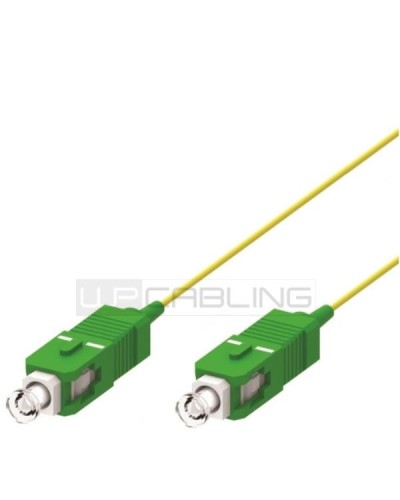 Patch Fibra Ottica OS2 SC/SC Giallo 2m