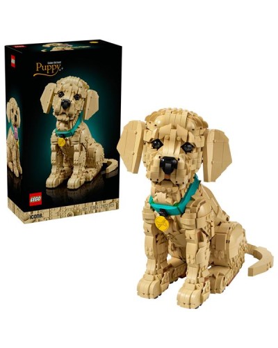 LEGO Icons 11384 Cucciolo di Golden Retriever