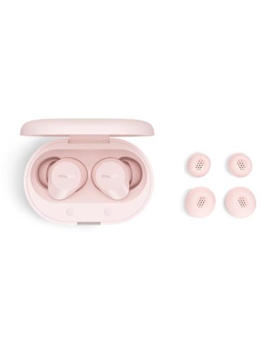 Auricolari True Wireless Bluetooth Microfono IPX4 Rosa