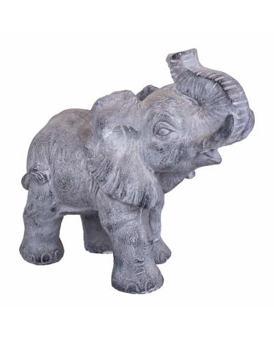 Prydnadsfigur Alexandra House Living Grå Magnesium Elefant 26 x 40 x 35 cm