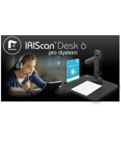 IRIScan Desk 6 Pro Dyslexic Scanner Documenti A3