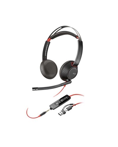 Cuffie stereo Poly Blackwire 5220