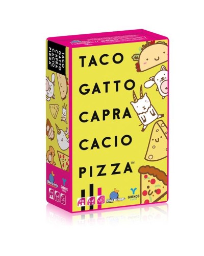 Taco Gatto Capra Cacio Pizza - Party Game di Carte