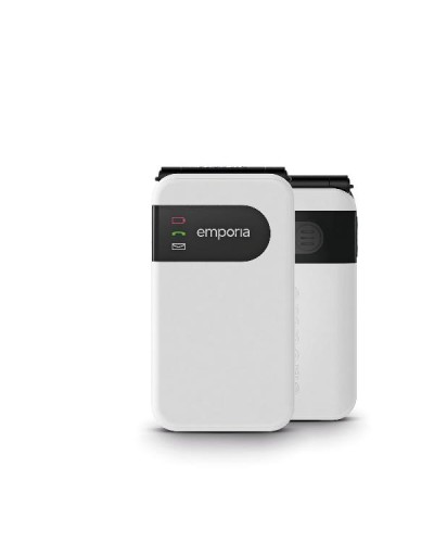 EMPORIA SIMPLICITYGLAM WHITE Telefono Cellulare con Sportell