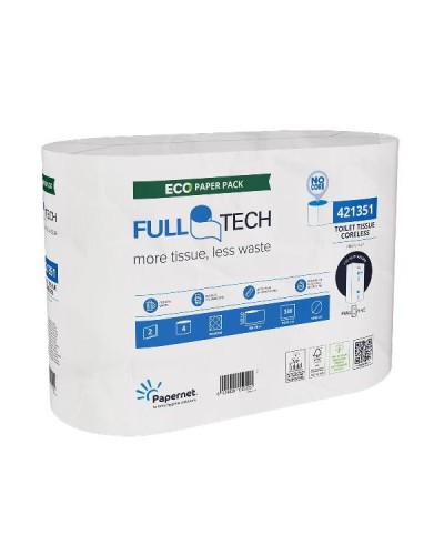 Carta Igienica Full Tech 2 veli pura cellulosa conf. 4x5
