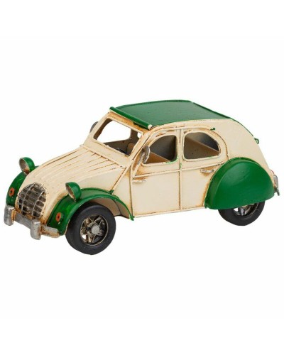 Decorative Figure Alexandra House Living Green Iron ABS Motorbike Trailer 9 x 9 x 41 cm