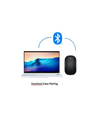 MOUSE SAMSUNG BLUETOOTH SLIM NERO