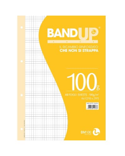 Ricambi Rinforzati Bandup A4 100gr 5mm
