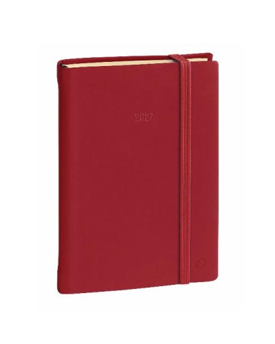 Agenda Daily Pocket Prest Silk Bordeaux