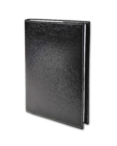 Agenda settimanale PRESIDENTE Madera Nera 21x27 cm
