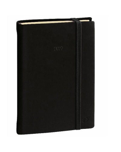 Agenda Presidente Prest Silk Nera 21x27cm