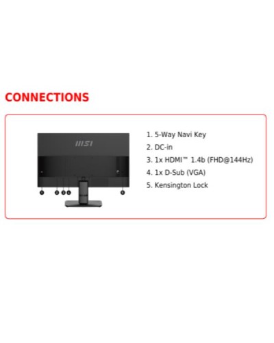 Monitor MSI PRO MP245 E14VL