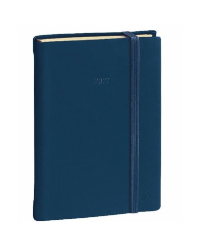 Agenda Presidente Prest Silk Blu settimanale 21x27 cm