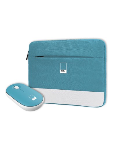 PANTONE - Borsa Sleeve per Laptop fino a 15.6" dimensione display con Mouse wireless in confezione  [IT COLLECTION]