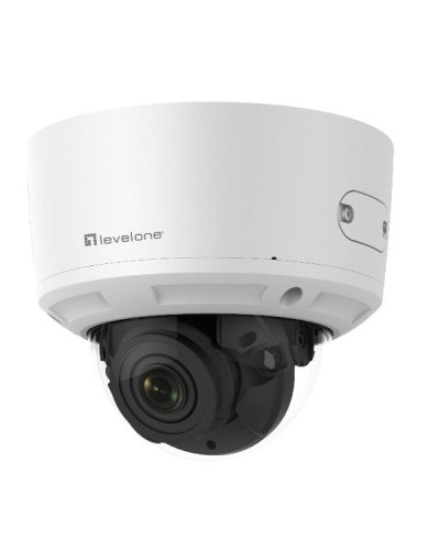 LEVELONE FCS-3098 - TELECAMERA IP GEMINI DOME ZOOM 8MP H.265, POE 802.3af