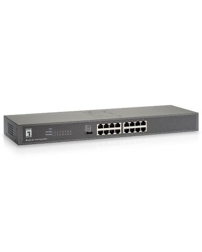 LEVELONE GSW-1657 - SWITCH 16-PORTE GIGABIT