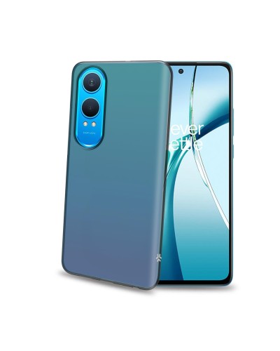 GELSKIN - Cover morbida trasparente verde in TPU compatibile con Oneplus Nord CE 4 Lite