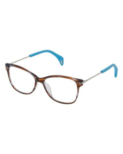 Police VPL729 Lunettes Femme Ø53 - Monture Optique Design Élégant
