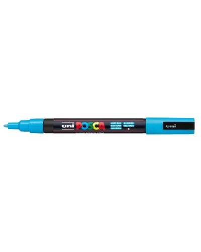 CF6 POSCA FINE AZZURRO