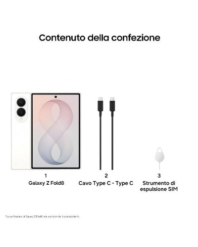 GALAXY Z FOLD8 12+512GB CREAM