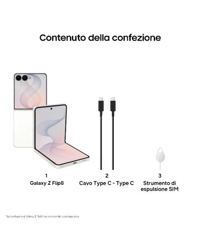 GALAXY Z FLIP8 12+256GB CREAM