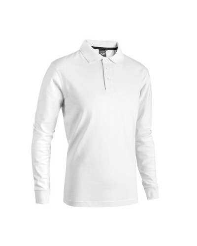 POLO MANICA LUNGA BECKER BIANCA - S