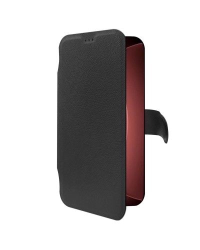WALLYMAG1201 - Custodia a libro con aggancio magnetico,compatibile con tecnologia Magsafe, portacarte,compatibile con Apple iPh