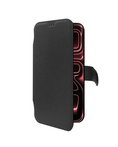 WALLYMAG1200 - Custodia a libro con aggancio magnetico,compatibile con tecnologia Magsafe,portacarte,compatibile con Apple iPho